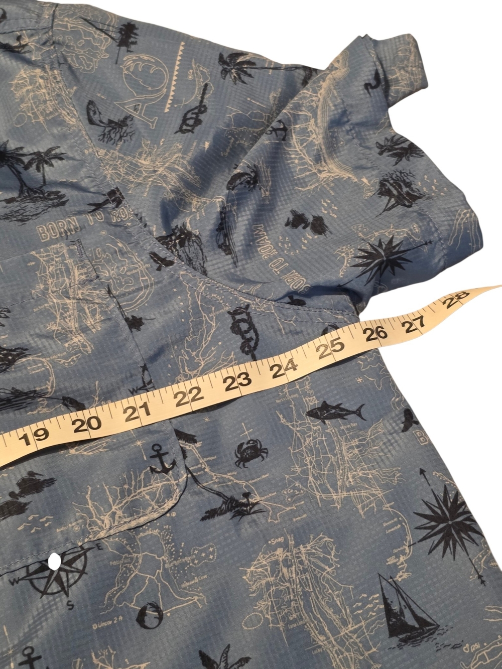 The American Outdoorsman "Born to Roam" Fishing Shirt - Size XXL - Excellent Con - Picture 4 of 7